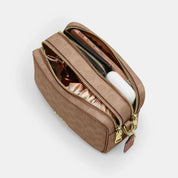 Coach Outlet Mini Carey Crossbody Bag In Signature Canvas