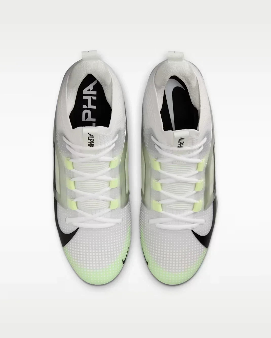 Women's Nike Alpha ace 4 Elite FD7036-100  White Football Cleats HAWK3051