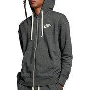 Men's Nike Heritage Full Zip Hoodie Grey/White 928431-010