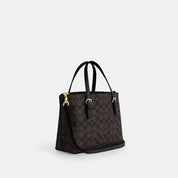Coach Outlet Mollie Tote Bag 25 In Signature Canvas