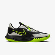Men's Nike Precision 6 DD9535-009 Sneaker Black Volt Herringbone Basketball Shoes