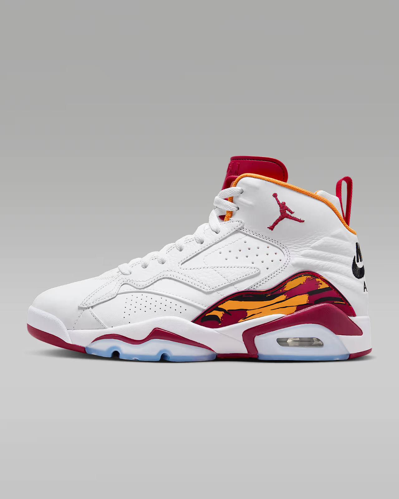Men's Nike Air Jordan Jumpman MVP 'Cardinal' DZ4475-168 White Lifestyle Shoes