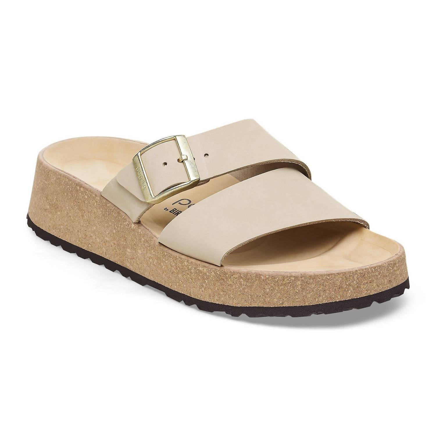 Women's Almina Nubuck Leather Sandals In Sandcastle