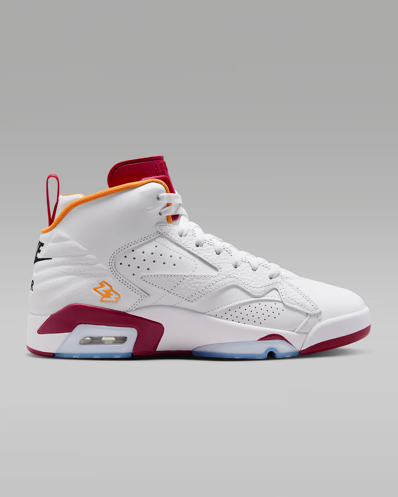 Men's Nike Air Jordan Jumpman MVP 'Cardinal' DZ4475-168 White Lifestyle Shoes