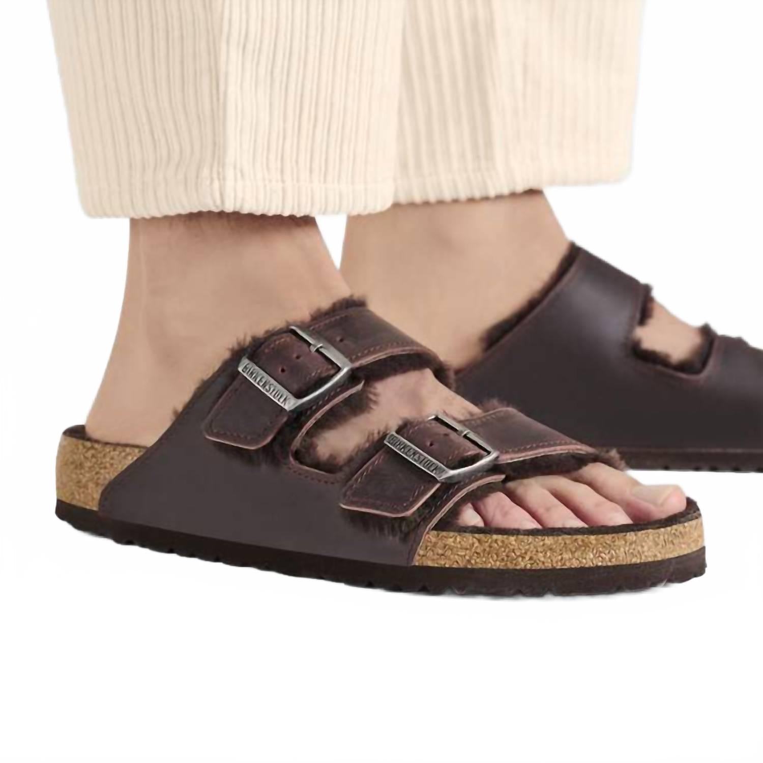 Men's Arizona Shearling Sandal In Habana