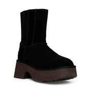 UGG Classic Twin Seam New Heights Black Boots - Women's