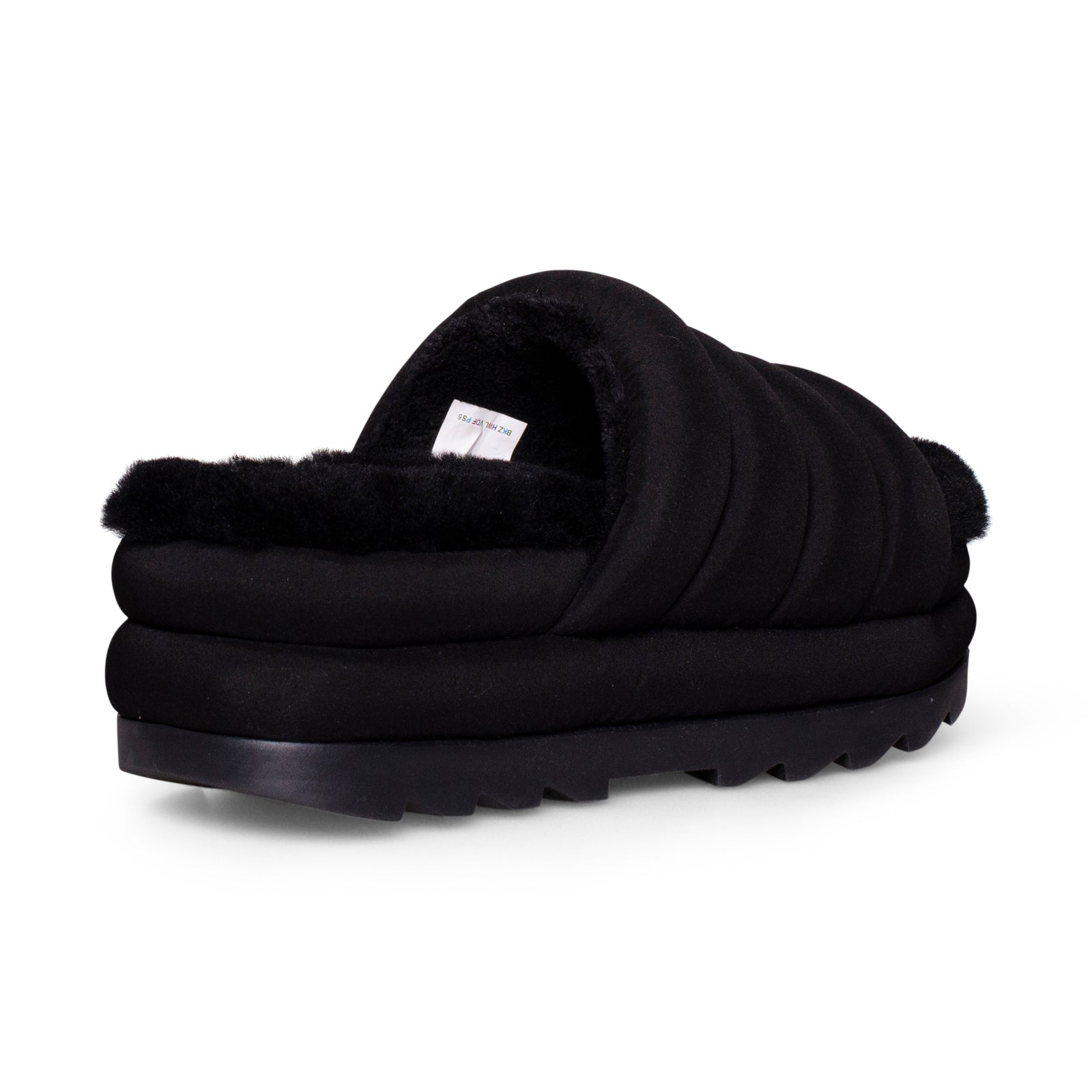 UGG Maxi Slide Black Slippers - Women's