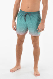 Nike Swim All Over Logo Boxer Swimsuit Xs Standard Size