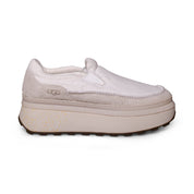 UGG Marin Slip On White Platform Sneakers - Women's