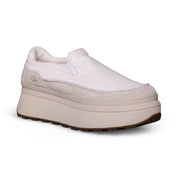 UGG Marin Slip On White Platform Sneakers - Women's