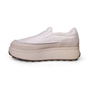 UGG Marin Slip On White Platform Sneakers - Women's