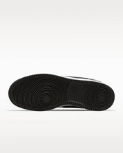 Men's Court Vision Low Next Nature Shoes In Black/black/white