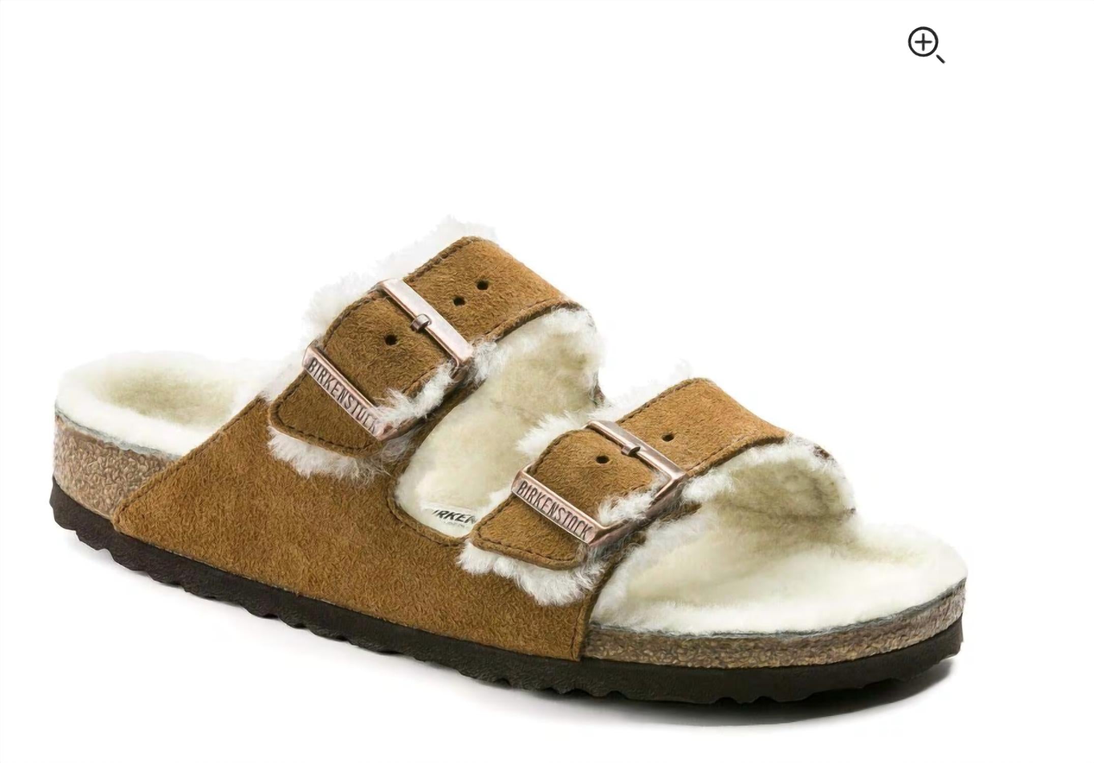 Women's Arizona Shearling Sandals In Mink