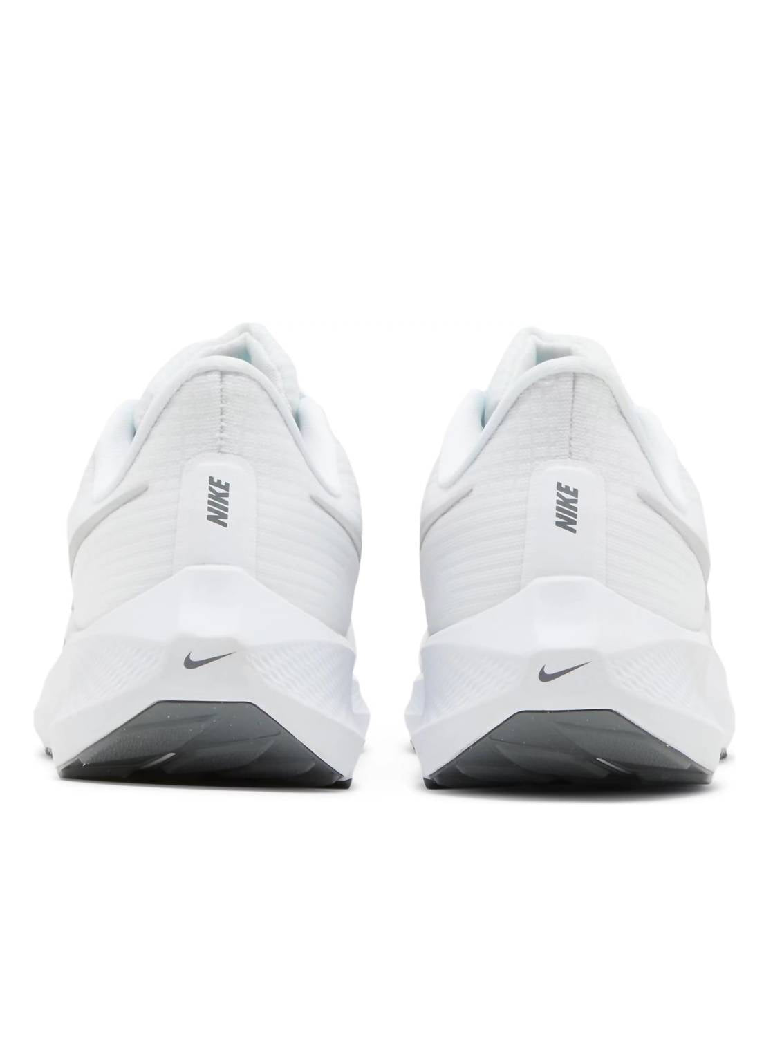 Men'S Pegasus 39 Road Running Shoes - Medium Width in White/Grey Fog/Particle Grey/Smoke Grey