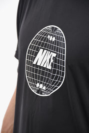 SWIM Crewneck Dri-Fit T-Shirt with Printed Logo