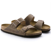 Unisex Arizona Oiled Leather Sandal In Brown Brown