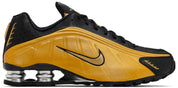 Nike Shox R4 Black Metallic Gold (Women's)