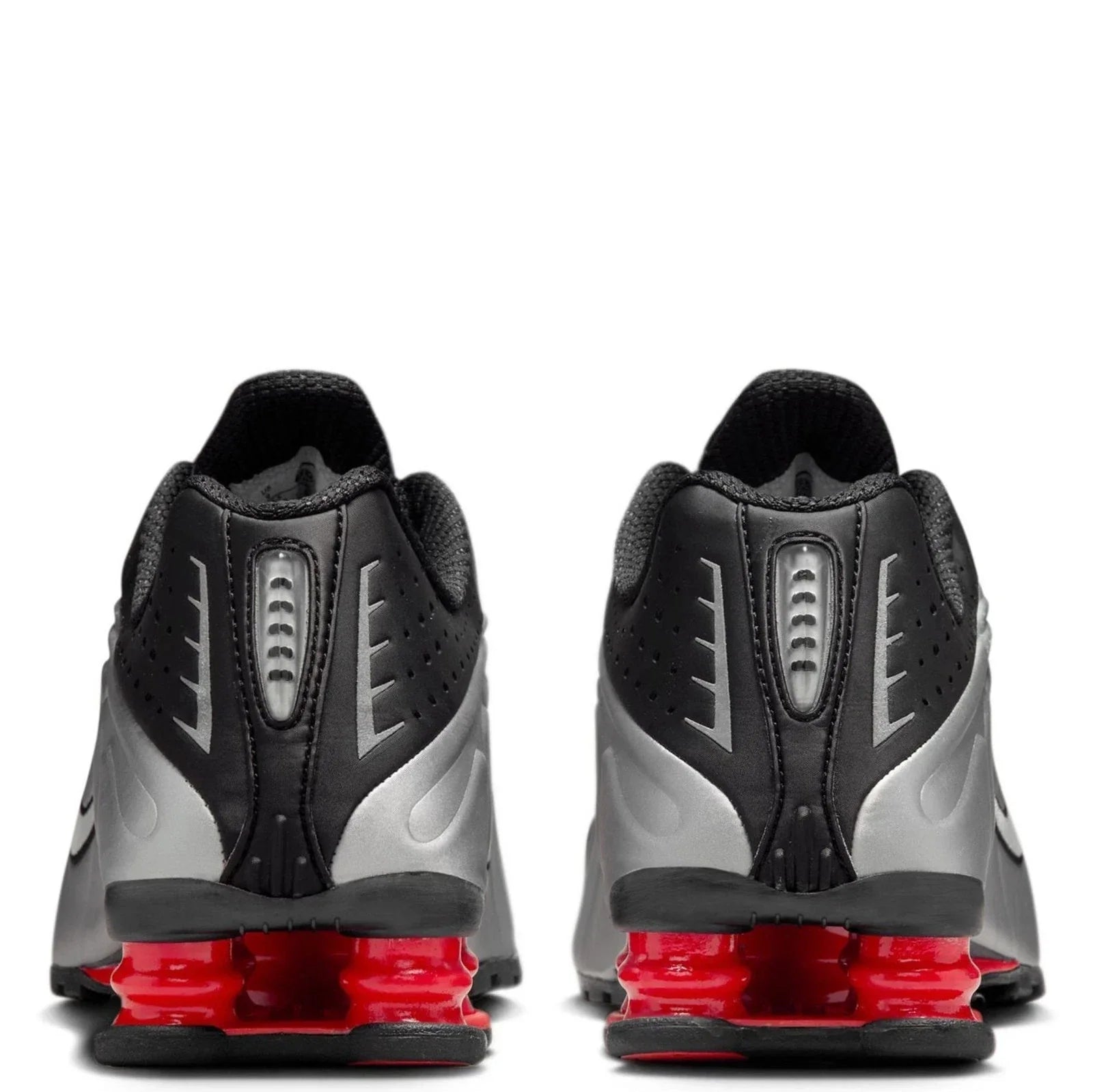 Nike Shox R4 AR3565-011 Sneakers Women's Black Metallic Running Shoes MEW721