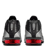 Nike Shox R4 AR3565-011 Sneakers Women's Black Metallic Running Shoes MEW721