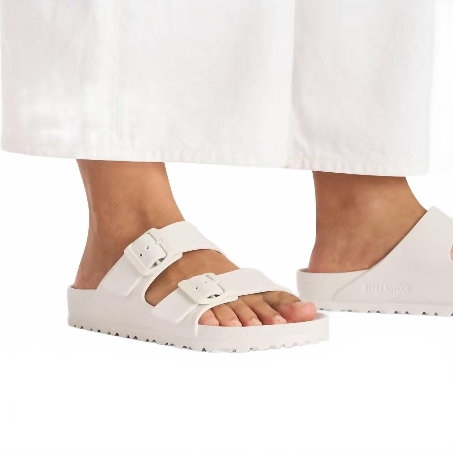 Women's Arizona Eva Sandal In Eggshell