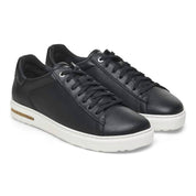 Unisex Bend Low Leather Sneakers In Black