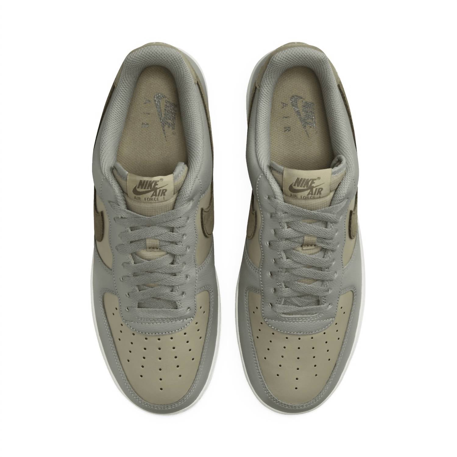 Boy's Air Force 1 Lv8 4 Gs Sneakers In Dark Stucco/medium Olive