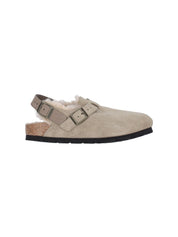 'Tokio' Mules – Taupe