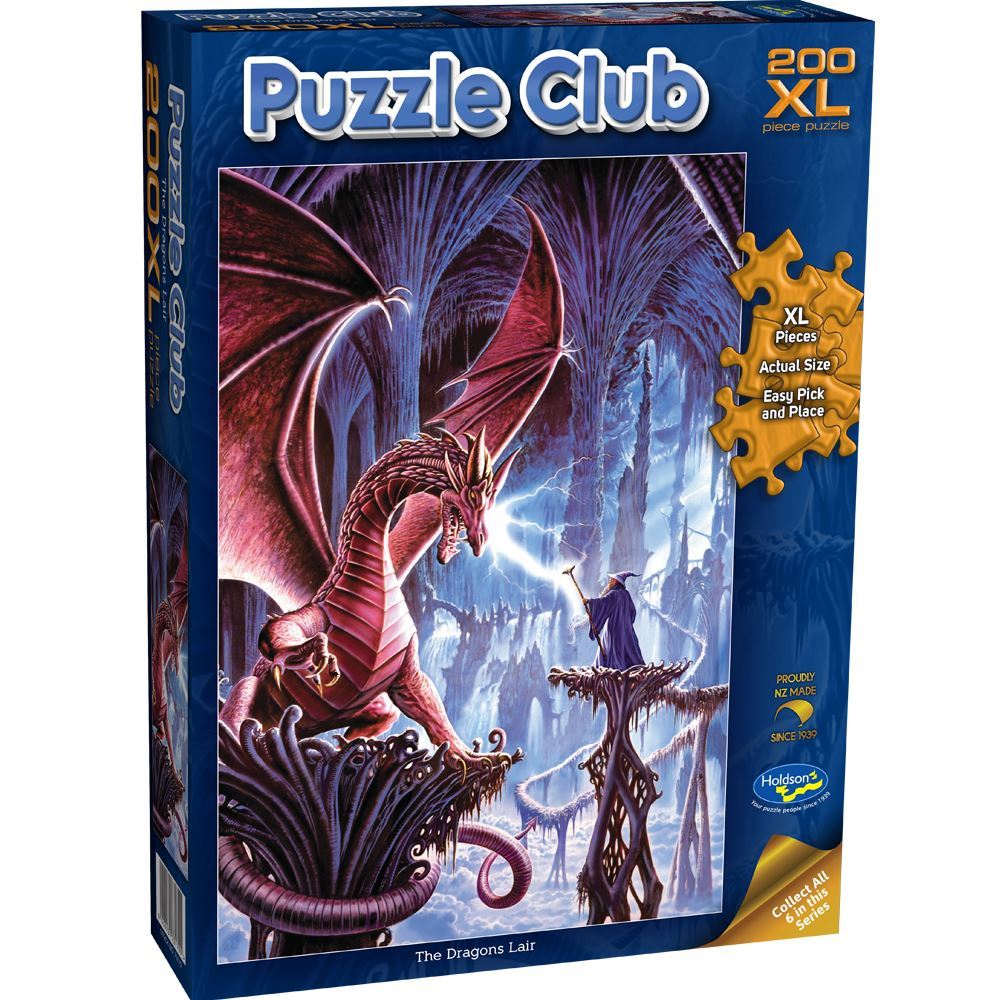 200pc XL Puzzle Club: The Dragons Lair