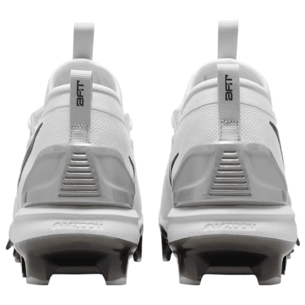 Nike Force Trout Elite MCS FZ0884-102 Mens White Silver Baseball Cleats LIQ542