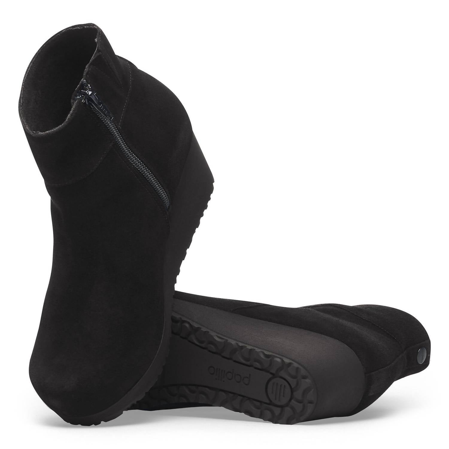 Women's Ebba Wedge Ankle Boots In Black/black