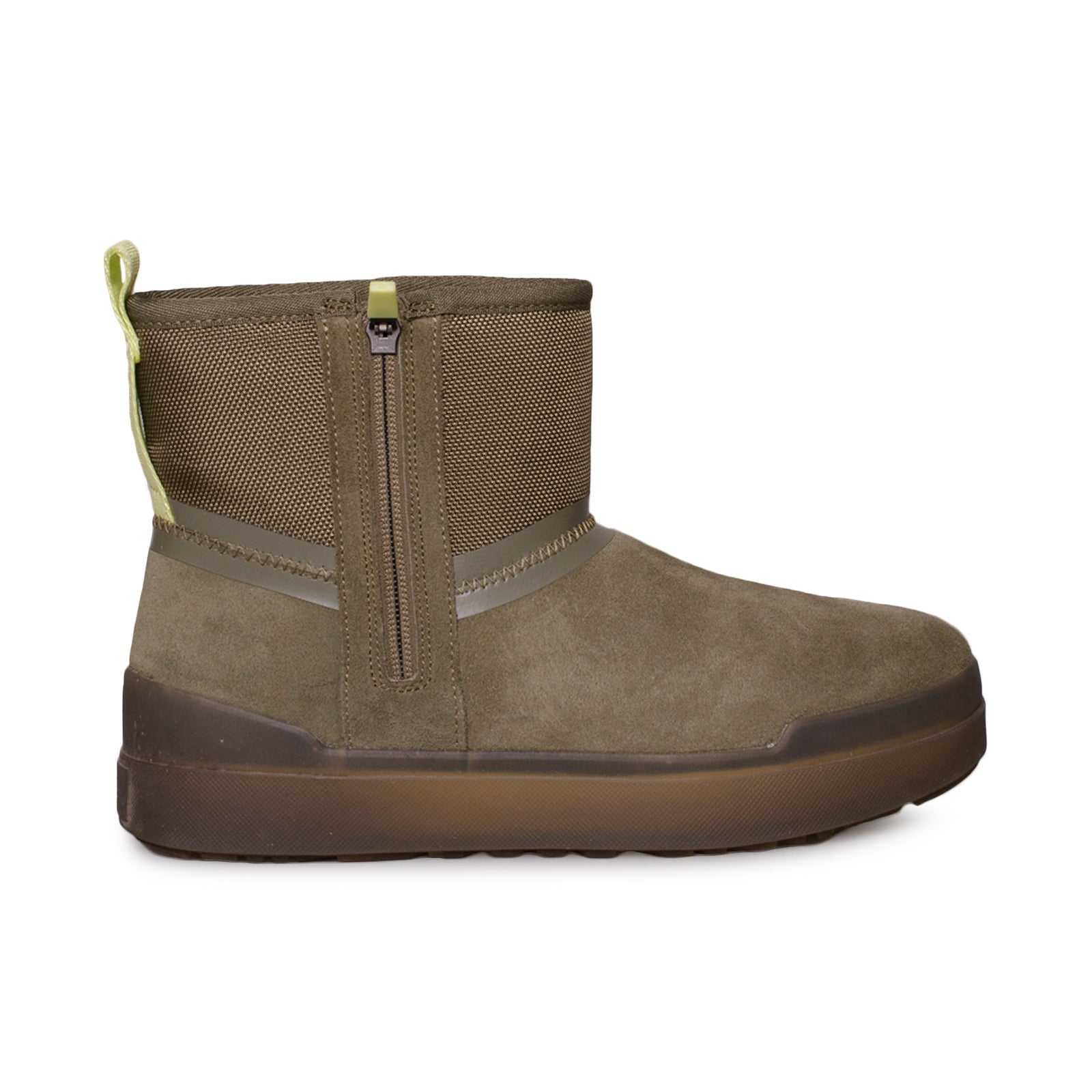 UGG Classic Tech Mini Burnt Olive Boots - Women's