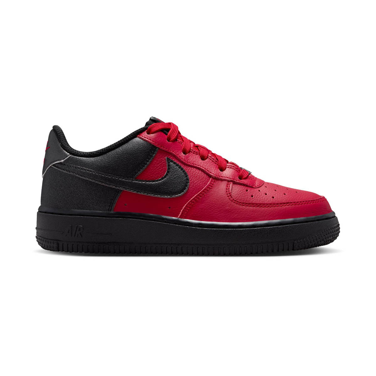 Nike Air Force 1 LV8 'Gym Summit Red White Black' Big Kids' Shoes
