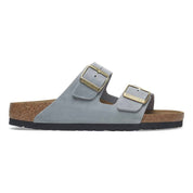 Unisex Arizona Oiled Leather Sandal In Basalt Grey