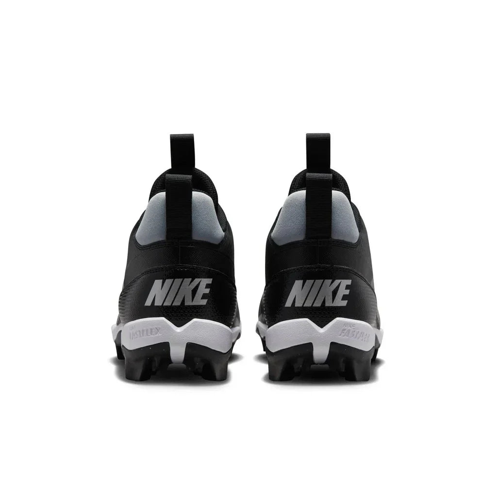 Men's Nike Alpha Menace 4 Shark FQ3875-001 Black White Football Cleats RHS7068