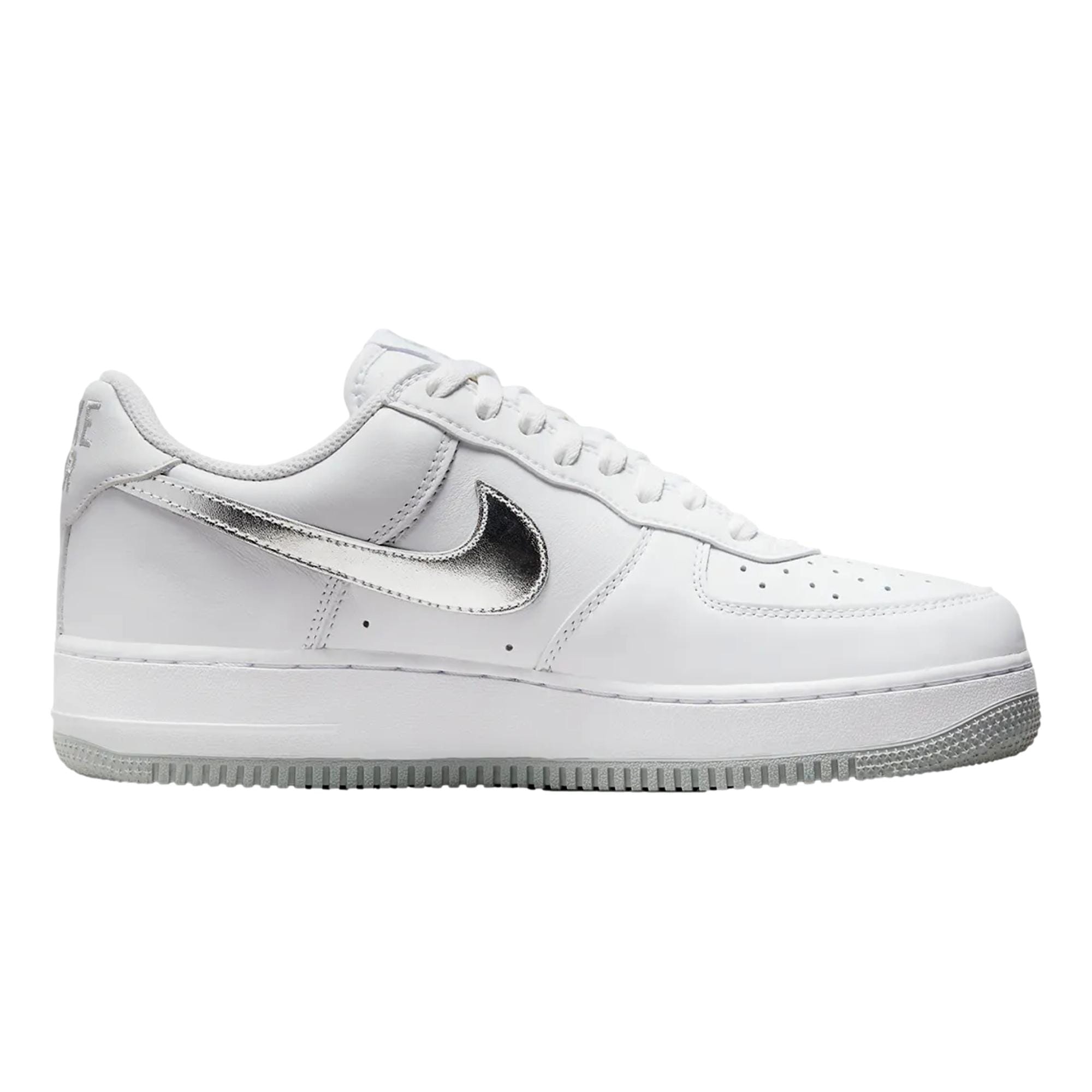 Men's Nike Air Force 1 Low Retro White/Metallic Silver DZ6755-100