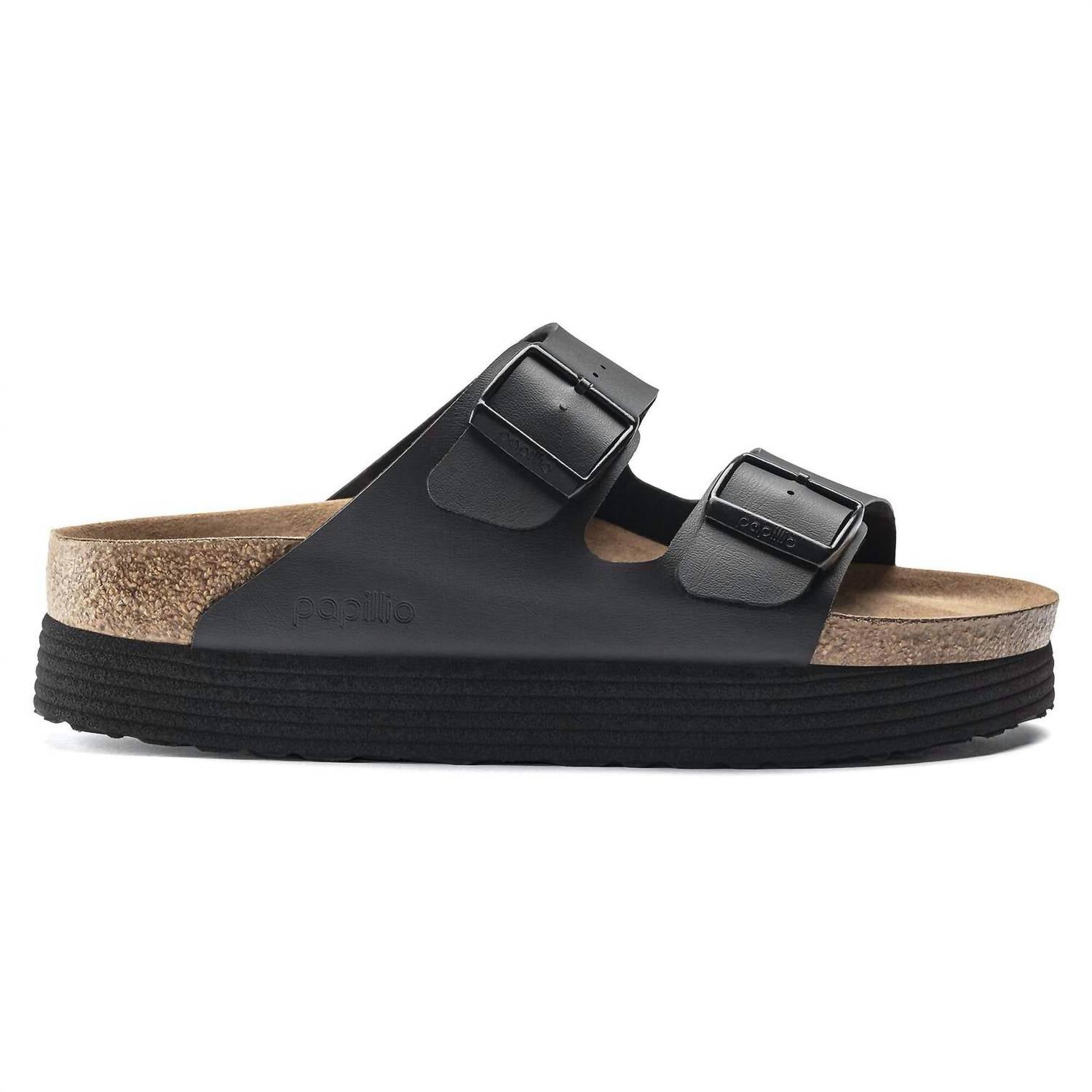 Women's Arizona Platform Vegan Sandals In Black