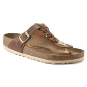 Women's Gizeh Braided Sandal In Cognac