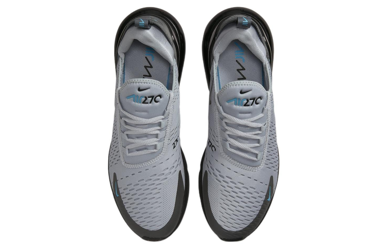Men's Nike Air Max 270 FD9747-001 Sneaker Wolf Gray Black Athletic Running Shoes