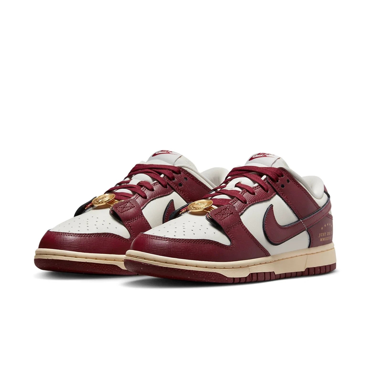 Women's Nike Dunk Low SE DV1160-101 Sneaker 6 White Brown Leather Lifestyle Shoes