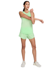Women's Nike Dri-FIT Tank Top Light Green Pullover Relaxed Fit Active FTS504