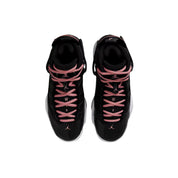 Nike Jordan 6 Rings Black / Rust Pink - White  323419-068 Grade-School