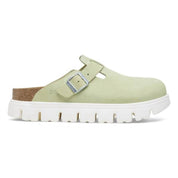 Women's Boston Chunky Clog - Narrow In Faded Lime