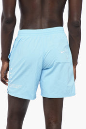 Nylon Swim Boxer with Printed Logo