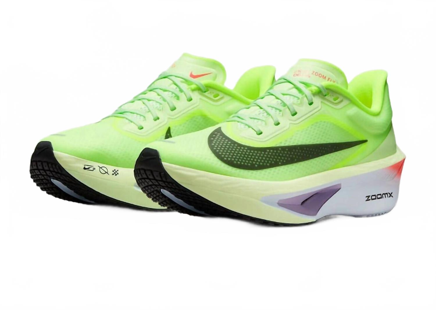 Women's Zoom Fly 6 Running Shoe In Barely Volt/off Noir