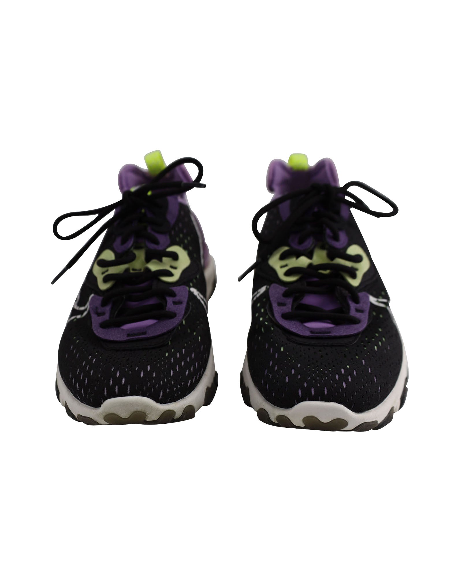 Nike React Vision Sneakers in Gravity Purple Volt Synthetic