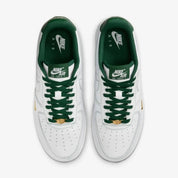 Nike Air Force 1 '07 Mini Jewel IB6543-102 Women White Leather Shoes RHS8945