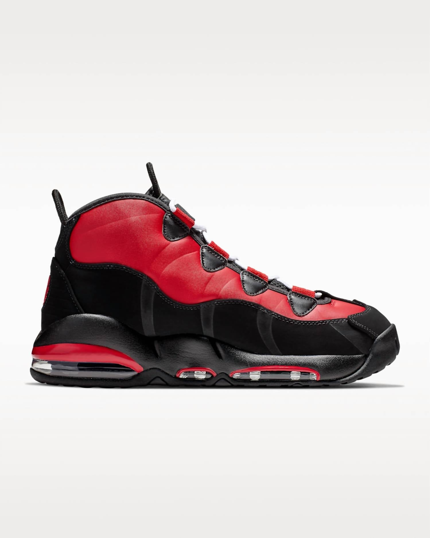 Men's Air Max Uptempo '95 Bulls Sneakers In University Red/white/black