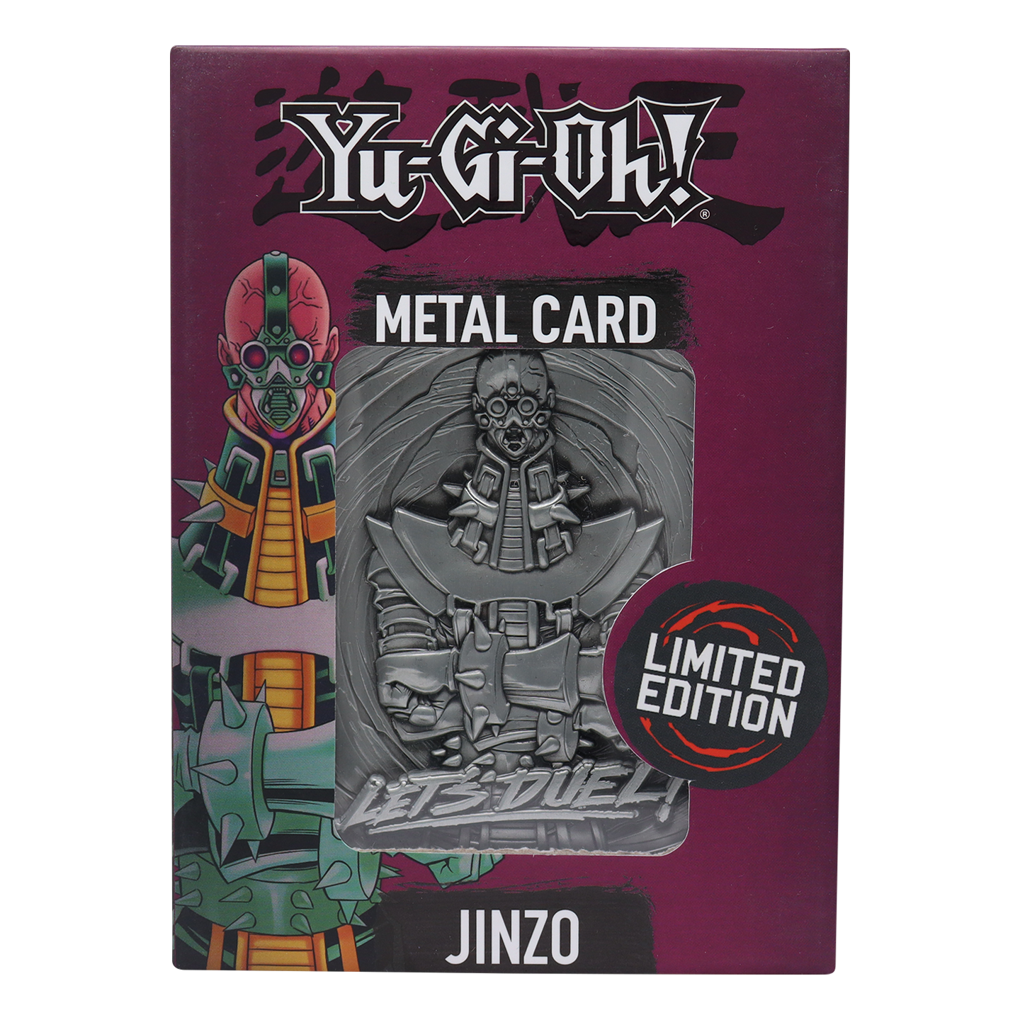 Fanattik Yu-Gi-Oh! Limited Edition Jinzo Metal Card
