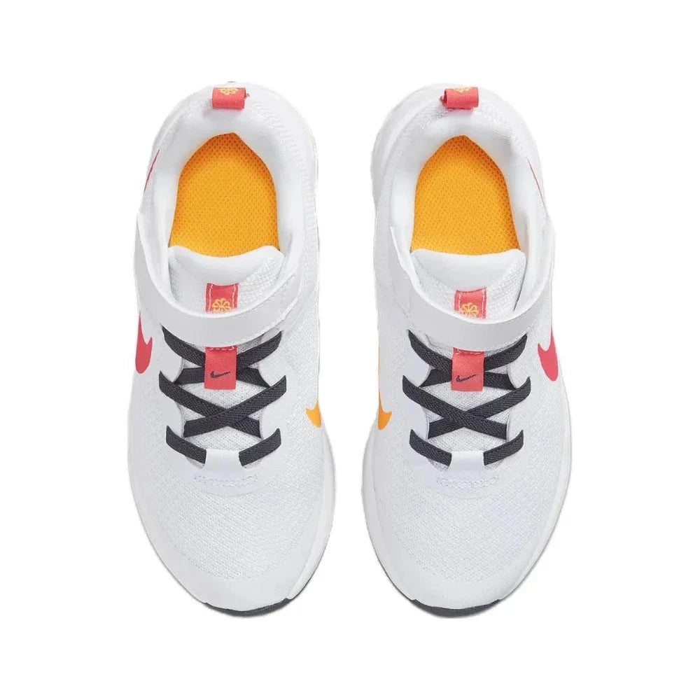 Kids Nike Revolution 6 DD1095-101 Sneakers White Athletic Running Shoes NIN701