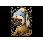 1000pc Pug with a Pearl Earring Puzzle